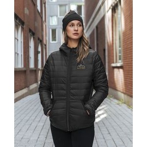 Ethica Women'S Hooded Quilted Jacket