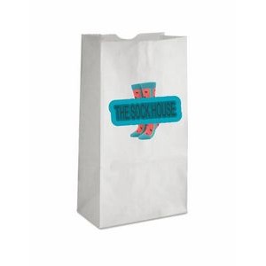 Grocery Bag White #3lb, Digital (4"X2X8")