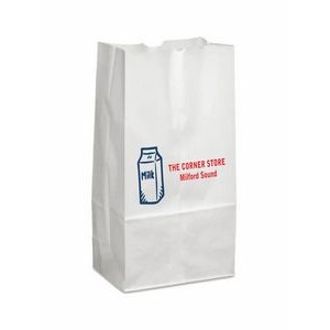 Grocery Bag White #5lb, 2C1S (5"X3X11")