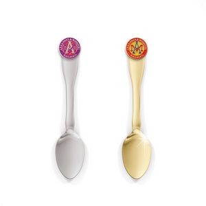 Spoon with Soft Enamel Lapel Pin (Up to 0.75 in)