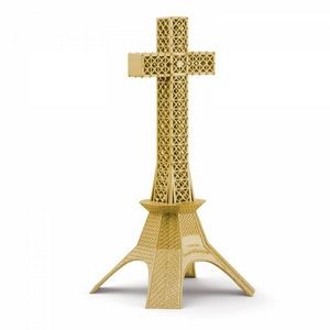 Metal 3D Figurine (Mont-Royal Cross)