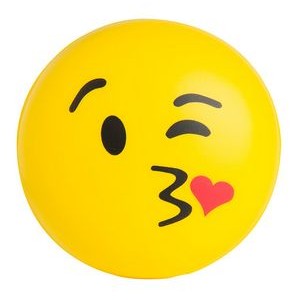 Blowing Kiss Emoji Stress Ball