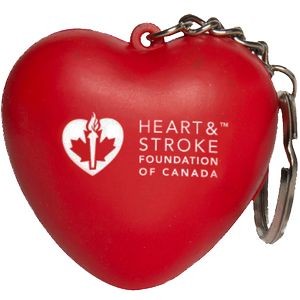 Heart Stress Reliever Keychain