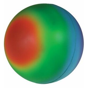 Round Ball Stress Reliever - Rainbow