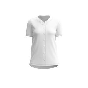 Ace 'Faux' Full Button Short Sleeve Jersey