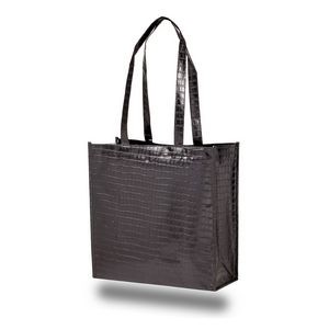 Glam Metallic Croc Shopper Bag - Blank (Colors)
