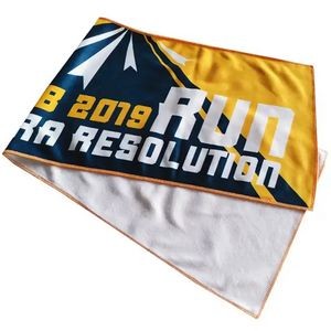 12" X 31.5" Sublimated Mesh Cooling Towel