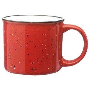 Classic Campfire Coffee Mug 13 Oz. Speckled Ceramic Mugs
