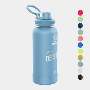 32 oz Takeya® Stainless Steel Insulated Active Water Bottle w/ Spout Lid