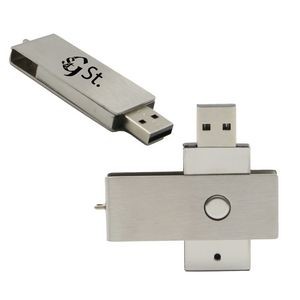 Swivel Metallic Radial USB Flash Drive
