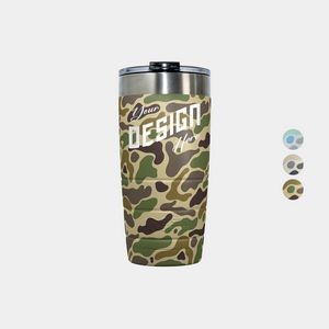 22 oz Bison® Stainless Steel Insulated Camo Tumbler
