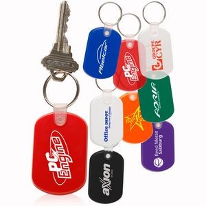Soft Tag Flexible Plastic Keychains