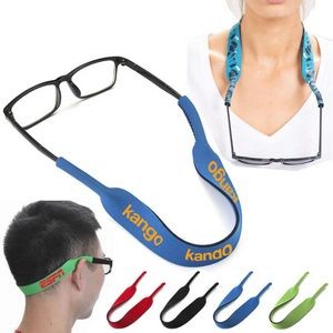 1" Eyeglass Retainer w/ Screen Print Neoprene Eyewear Strap