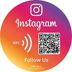 iTAGL Smart NFC Digital Business Epoxy Sticker