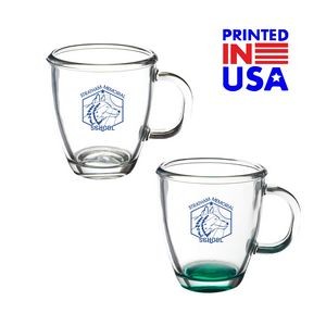 11.75 oz. Tapered Glass Coffee Mugs w/ Custom Imprint Cups