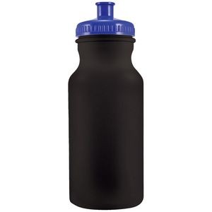 Colored Bike Bottle USA made 20 oz with push spout