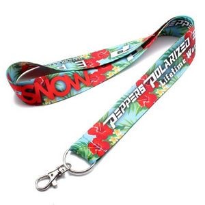 3/4" 7-Day Rush Dye-Sublimation Lanyards 3/4 Inch (20Mm)