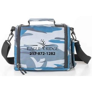 Compact Insulated 6-Can Cooler Bag (10" x 6" x 8.5")