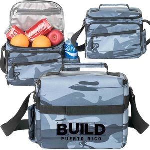 Leakproof 6-Can Insulated Cooler Bag (10" x 8" x 6")