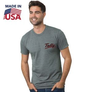 Premium USA-Made Tri-blend Crew Unisex Tee Shirt