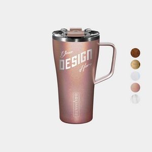 22 oz BruMate® Stainless Steel Triple Insulated Tumbler w/ Handle