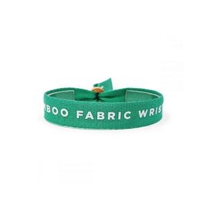 1/2" Eco-Friendly Bamboo Fabric W/ Bamboo Lock Event Wristbands