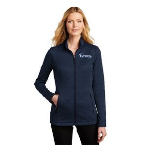 Port Authority® Women's Collective Striated Fleece Jacket