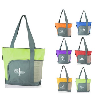 Go Getter Sport Beach Tote Bags (16.5" x 14.5")
