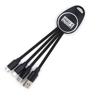 Mayflower 4-in-1 charing cable black