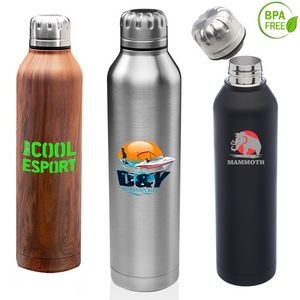 34 oz. BPA free Vacuum Insulated Sports Water Bottles