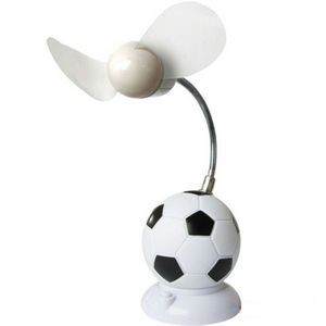 Soccer Style Mini USB Fan Dual with Lightning and Micro USB