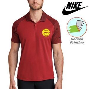 Nike Dry Raglan Polo w/ Screen Print 3.9 oz. T-shirt