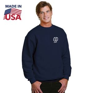 USA-Union Made Pre-Shrunk Crewneck Fleece
