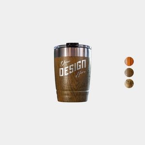 12 oz. Bison® Stainless Steel Insulated Wood Grain Tumbler