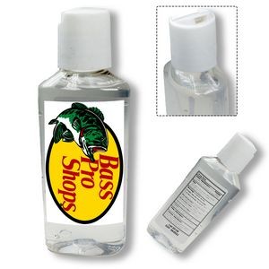 2 oz USA Made Hand Sanitizer w/ Full Color Imprint FDA