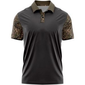 Mossy Oak® Men's 4.4 Oz. Polyester Interlock Polo Shirt