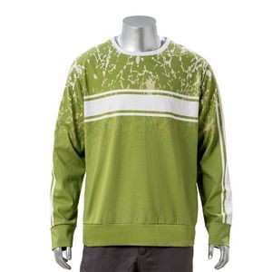100% Cotton Full Color Reactive Digital Print Men's Sweatshirt - 7.4 oz