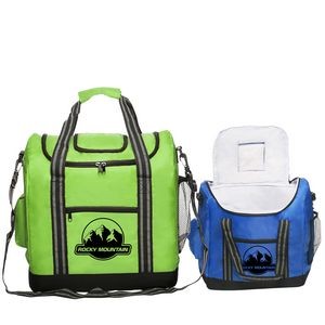 Premium Insulated Flip Flap Cooler Lunch Bag (14 x 15)