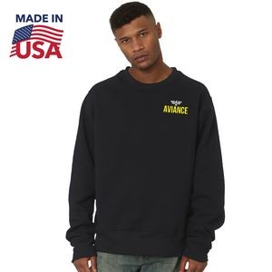 Made in USA 530 GSM 100% Cotton Oversized Crewneck
