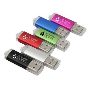 Mini Plastic USB Flash Drive - 8GB