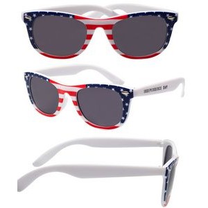 Vintage Patriotic American Flag Sunglasses