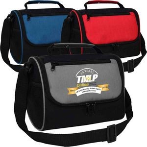8-Can Frosty PEVA Lining Insulated Cooler Bag (11" X 9")