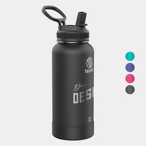 32 oz Takeya® Stainless Steel Insulated Pickle Ball Water Bottle