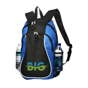 Sleek And Stylish Large Sports Backpack (13"x18.5"x6.25")