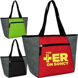 12-Can Lunch Insulated Cooler Tote Bag (15"W X 9.5")