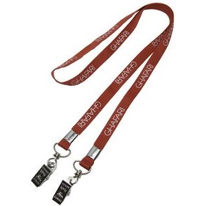 3/8" Double Ended Polyester Lanyard