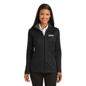 Port Authority Ladies Vertical Texture Jacket W/ Full Zipper