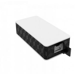 PrismaXL Plastic Two-Tone High Capacity Power Bank w/Cable