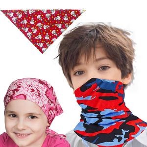 Kids Triangle Bandana Sublimated Safety Face Bandannas