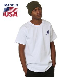 Premium USA-Made 100% Pre-Shrunk Cotton Heavyweight Tee Shirt